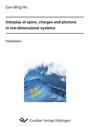 Interplay of spins, charges and photons in low-dimensional systems